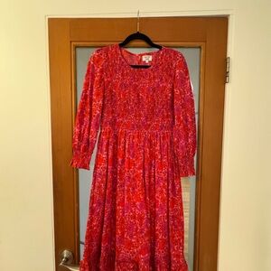 Exclusive vintage poppy Isabel classic dress